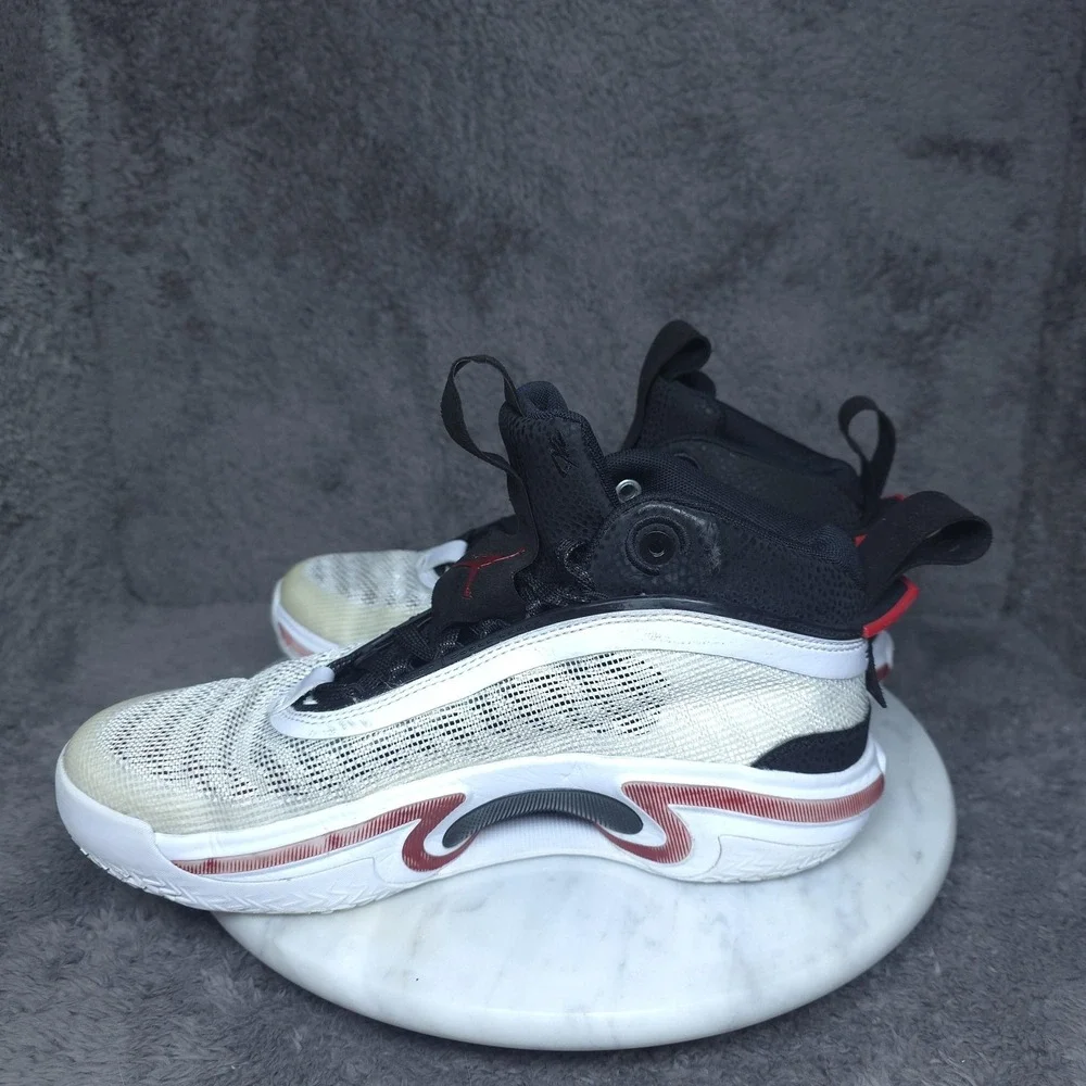 Jordan Air Jordan 36 Shoes Youth 6.5Y White Black Basketball Sneakers DA9054-100